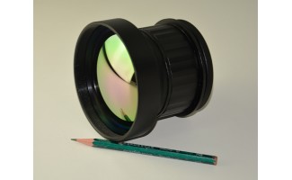 Объективы MWIR для тепловизионной камеры 100 мм f/2,0 с ручной фокусировкой для охлаждаемого детектора